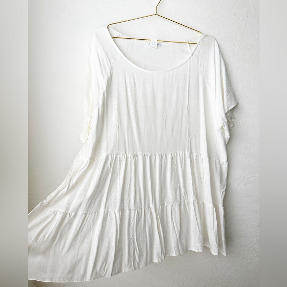 plus size chic soul baby doll style top - perfect for spring into summer